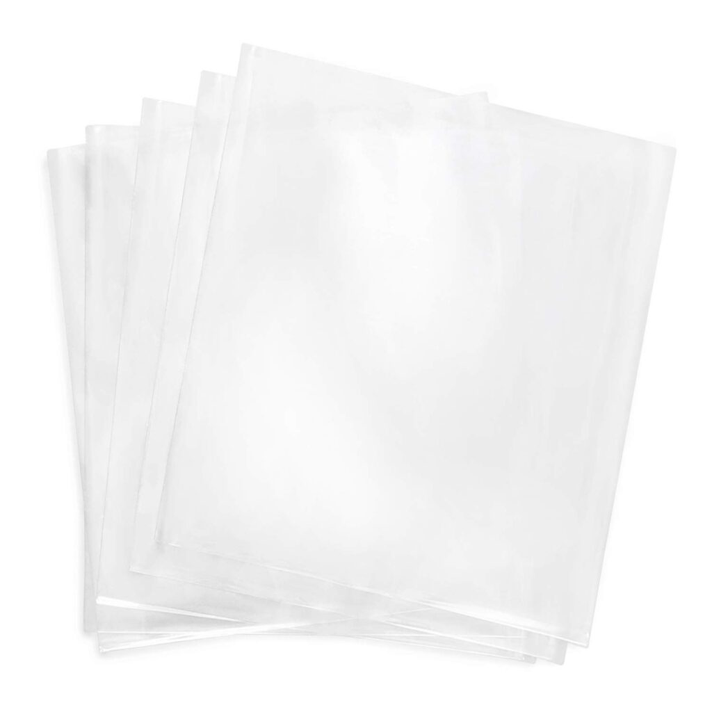 Clear PVC Heat Shrink Bags (6″ x 6″)