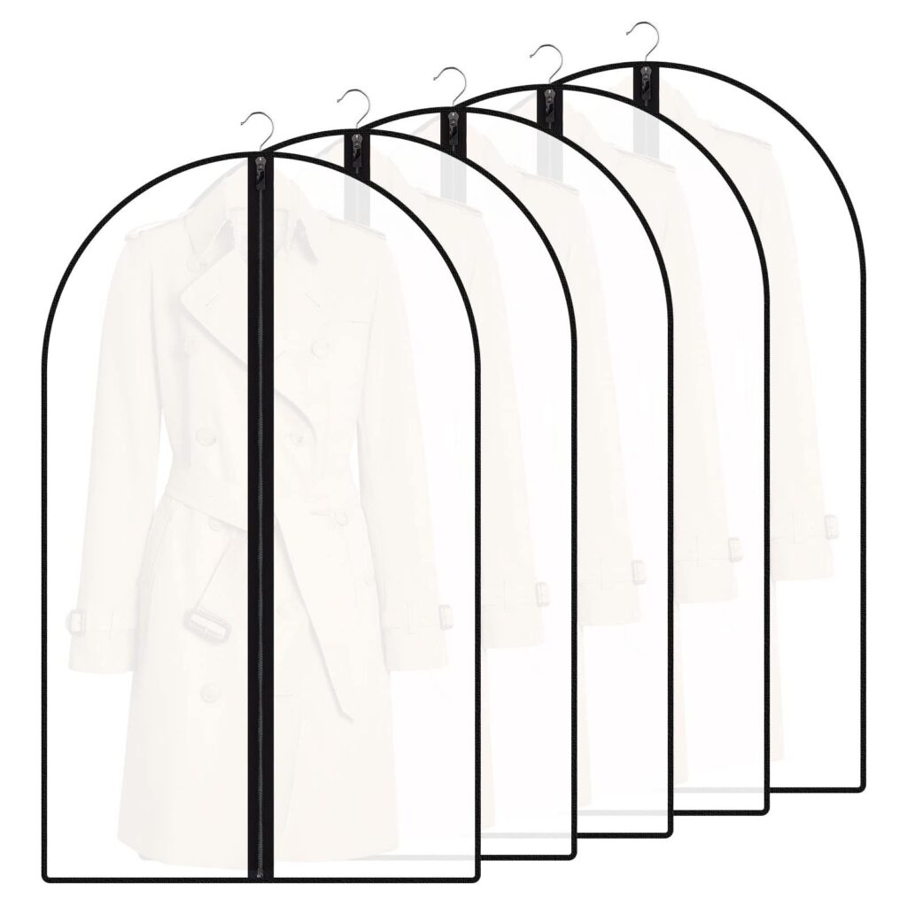 Clear Poly Garment Bags (24″ x 40″)