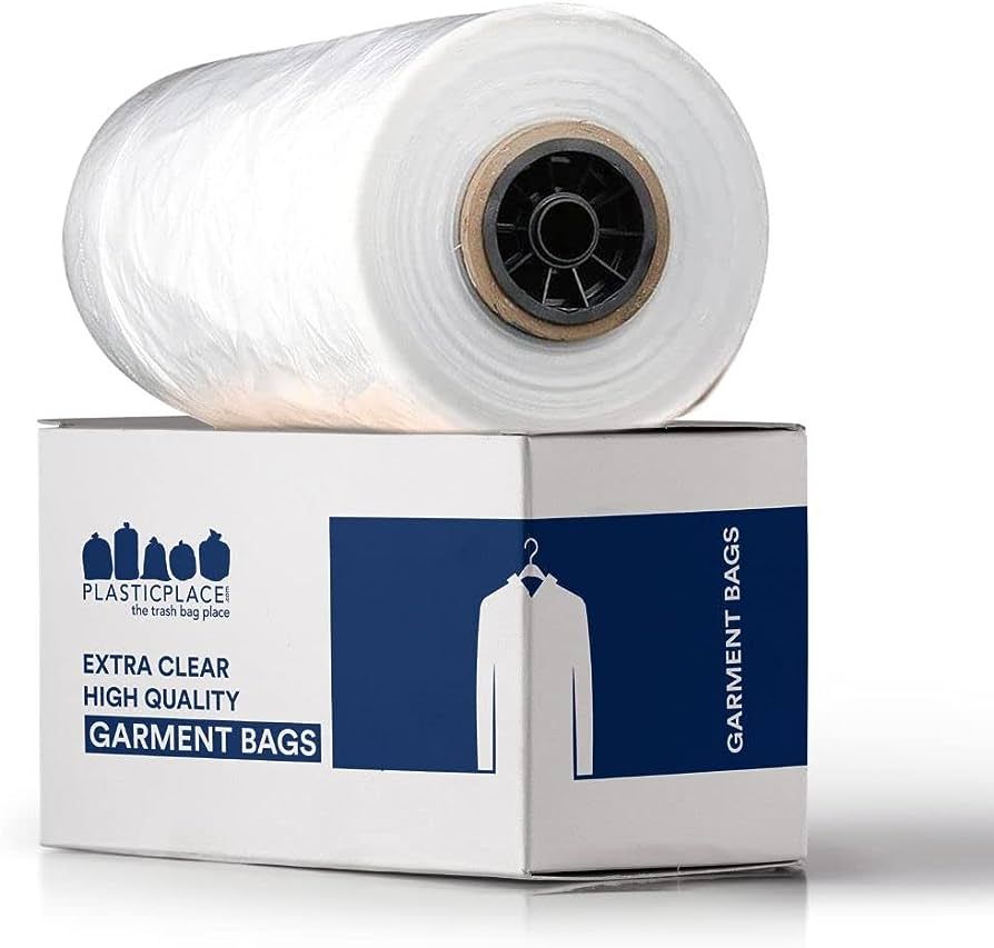 Clear Polythene Garment Covers (21″ x 7″ x 40″)