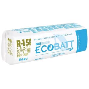 Insulation – Fiberglass Batt (R-Value 15)