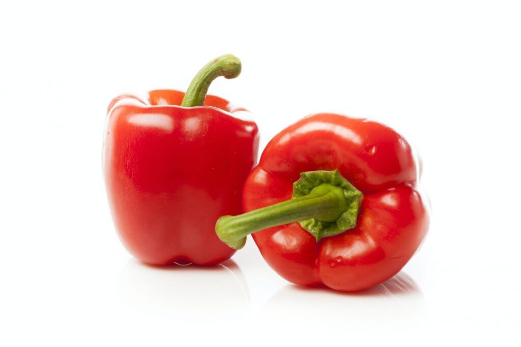 Organic Red Bell Peppers Organic Red Bell Peppers