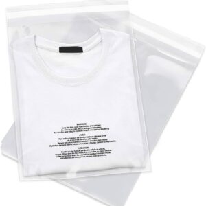 Self-Sealing Suffocation Warning Bags (9″ x 12″)