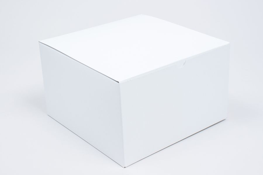 White Tuck Top Bakery Boxes (8″ x 5″ x 4″)