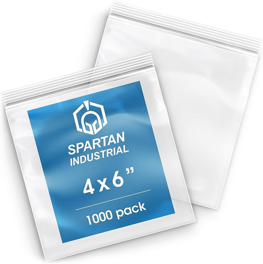 Ziplock Poly Bags (4″ x 6″)