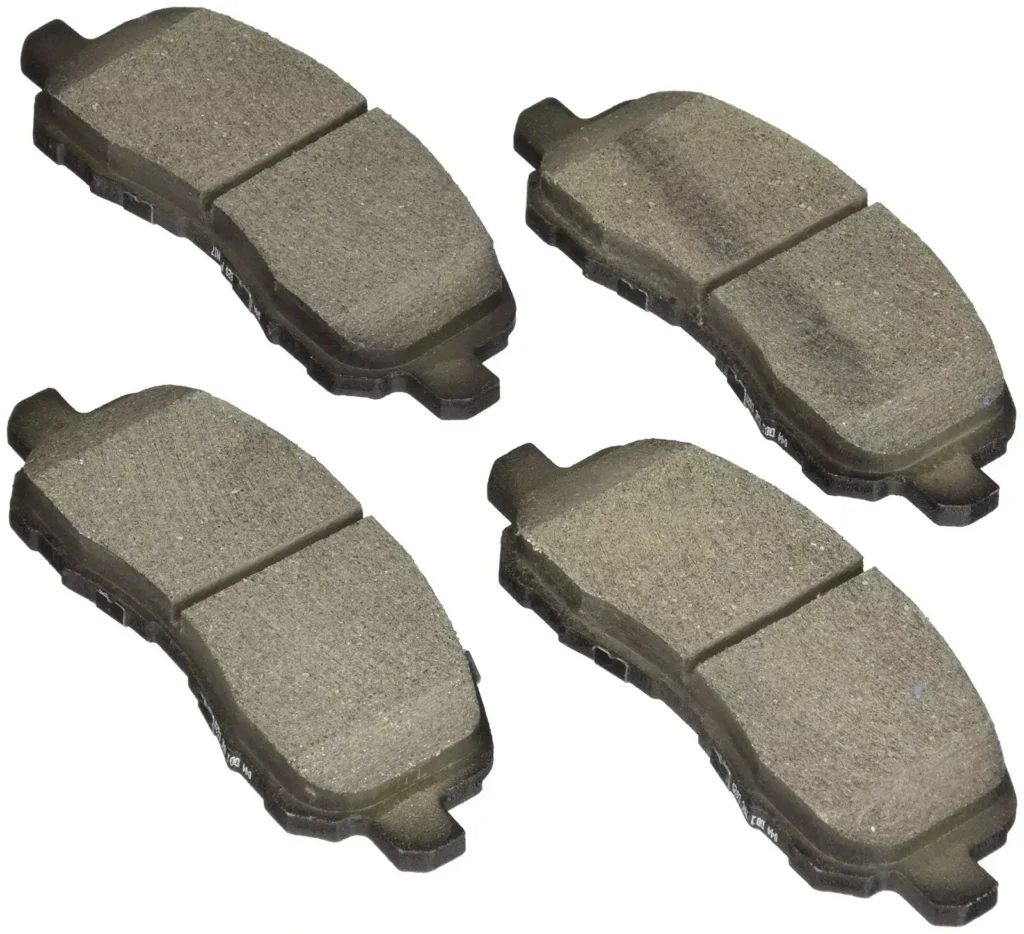 Disc Brake Pad Set w/ Hardware – BE866H Front